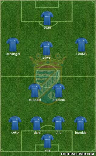 Xerez C.D., S.A.D. Formation 2014