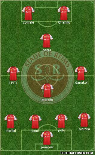 Stade de Reims Formation 2014