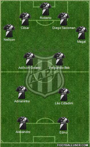 AA Ponte Preta Formation 2014