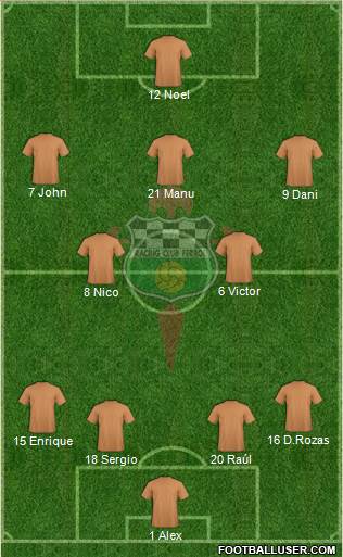 Racing Club de Ferrol S.A.D Formation 2014