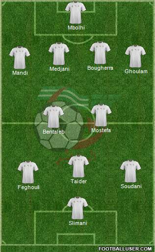 Algeria Formation 2014