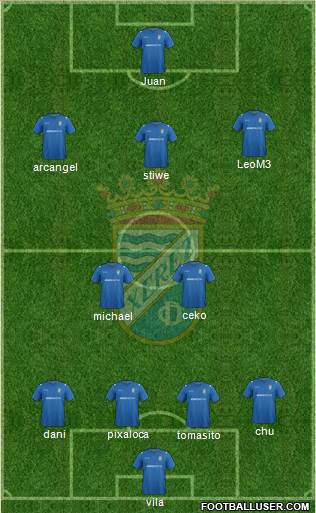 Xerez C.D., S.A.D. Formation 2014