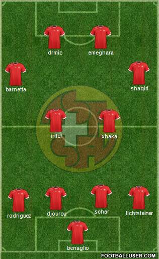 Switzerland Formation 2014