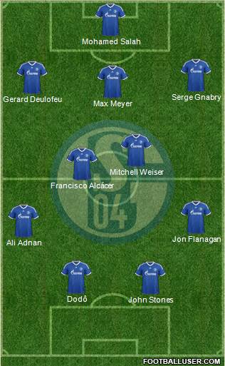 FC Schalke 04 Formation 2014