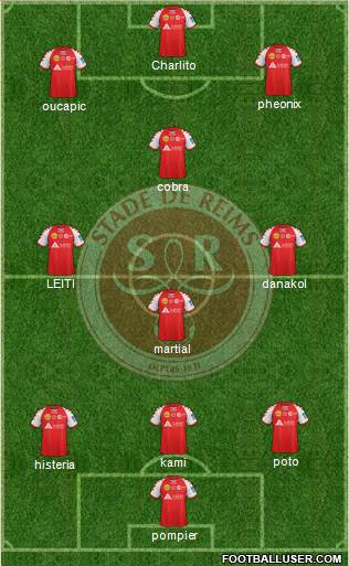 Stade de Reims Formation 2014