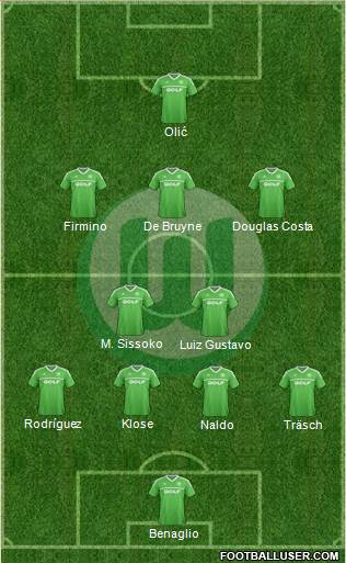 VfL Wolfsburg Formation 2014