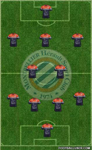 Montpellier Hérault Sport Club Formation 2014