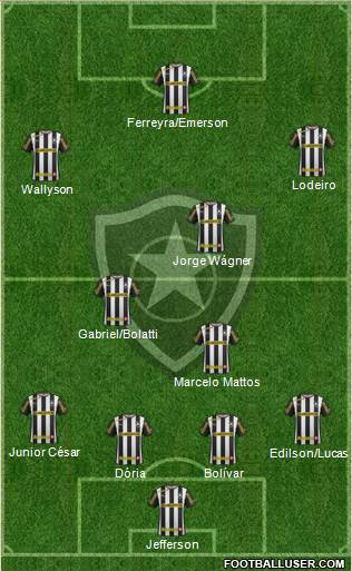 Botafogo FR Formation 2014