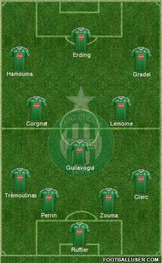 A.S. Saint-Etienne Formation 2014