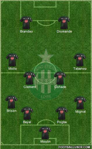 A.S. Saint-Etienne Formation 2014