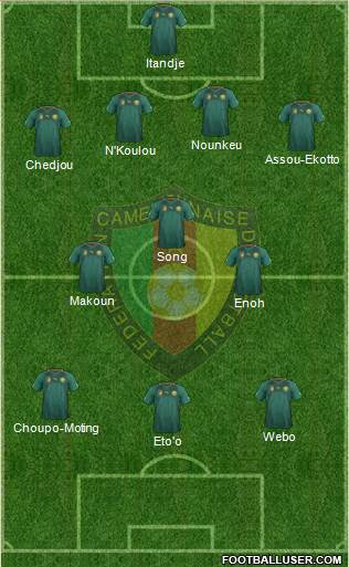 Cameroon Formation 2014