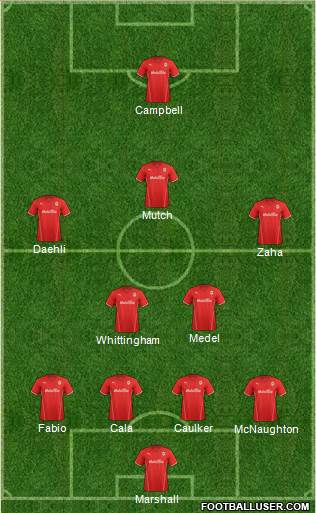 Cardiff City Formation 2014