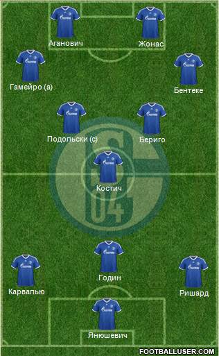 FC Schalke 04 Formation 2014