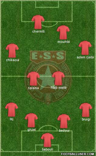 Etoile Sportive du Sahel Formation 2014