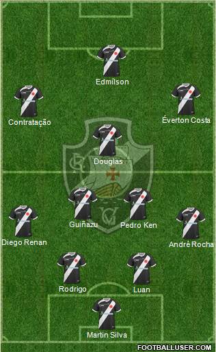 CR Vasco da Gama Formation 2014