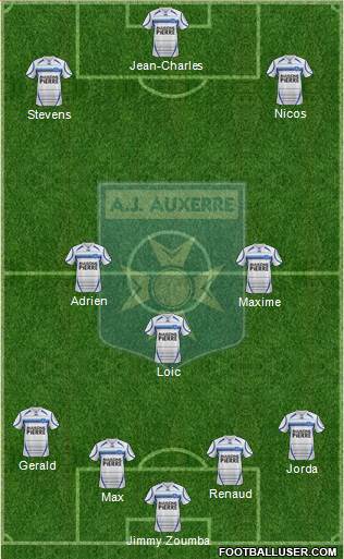 A.J. Auxerre Formation 2014