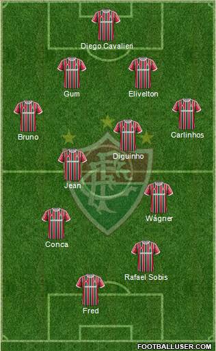 Fluminense FC Formation 2014