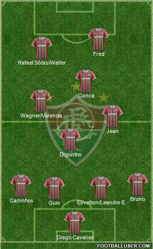 Fluminense FC Formation 2014