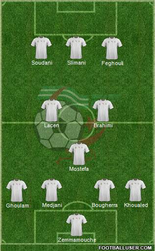 Algeria Formation 2014