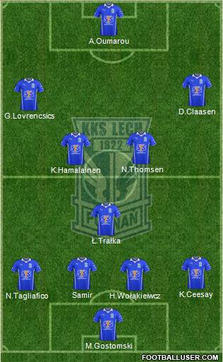 Lech Poznan Formation 2014