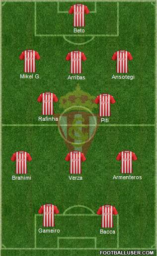 Real Sporting S.A.D. Formation 2014