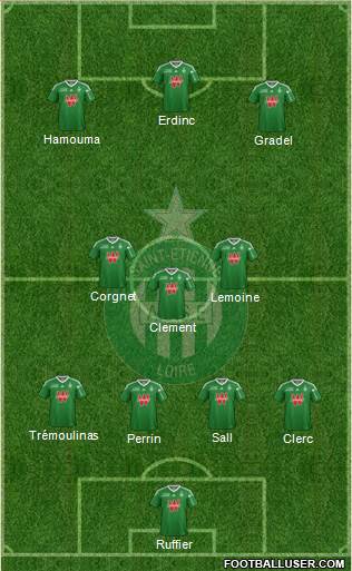 A.S. Saint-Etienne Formation 2014