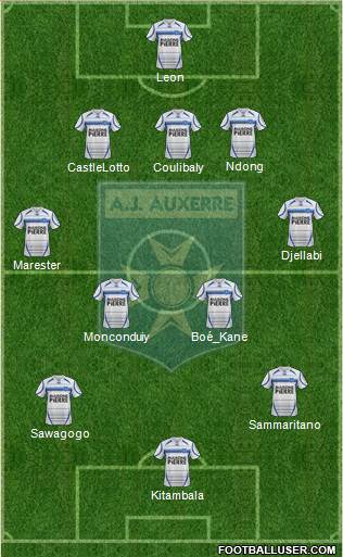 A.J. Auxerre Formation 2014