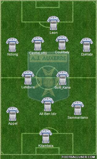 A.J. Auxerre Formation 2014