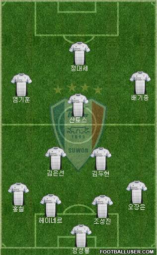 Suwon Samsung Blue Wings Formation 2014