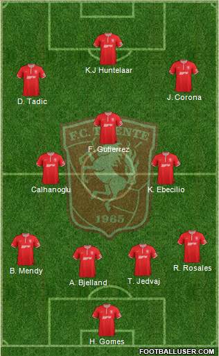 FC Twente Formation 2014