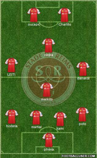 Stade de Reims Formation 2014