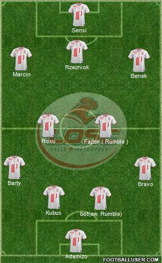 LOSC Lille Métropole Formation 2014