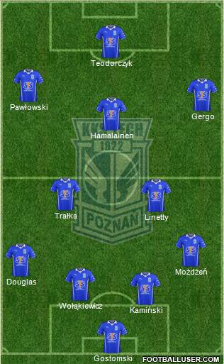 Lech Poznan Formation 2014