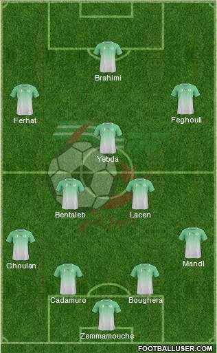 Algeria Formation 2014