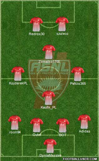 A.S. Nancy Lorraine Formation 2014