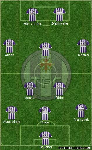 Toulouse Football Club Formation 2014