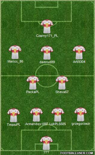 New York Red Bulls Formation 2014