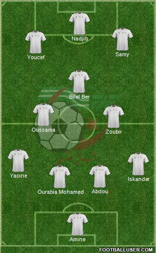 Algeria Formation 2014