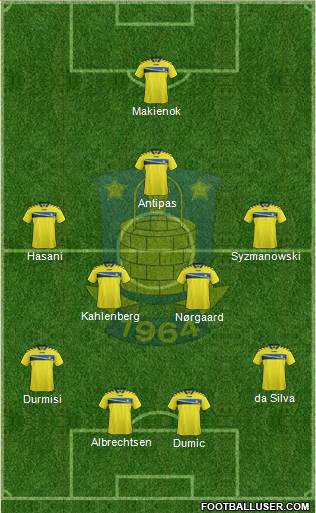 Brøndbyernes Idrætsforening Formation 2014