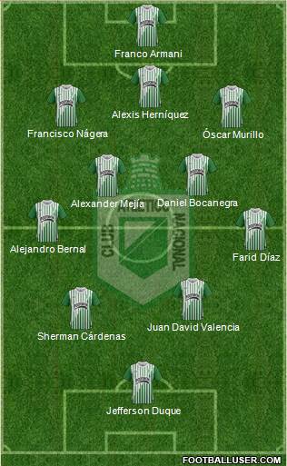 CDC Atlético Nacional Formation 2014