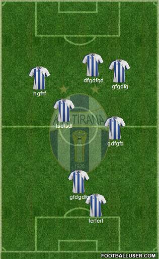 KF Tirana Formation 2014