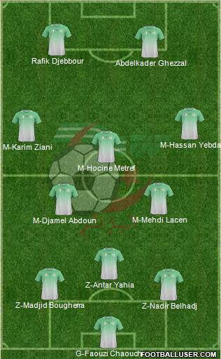 Algeria Formation 2014