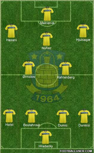 Brøndbyernes Idrætsforening Formation 2014