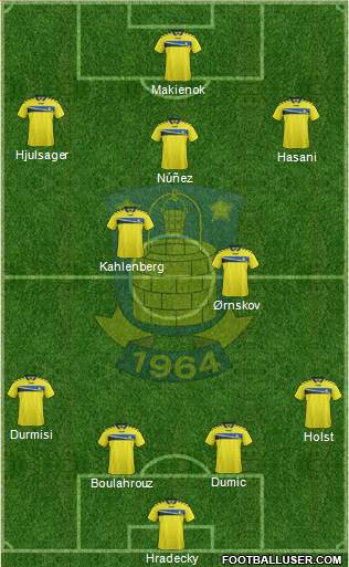 Brøndbyernes Idrætsforening Formation 2014