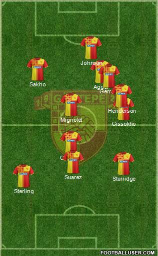 Göztepe A.S. Formation 2014