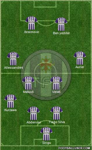 Toulouse Football Club Formation 2014