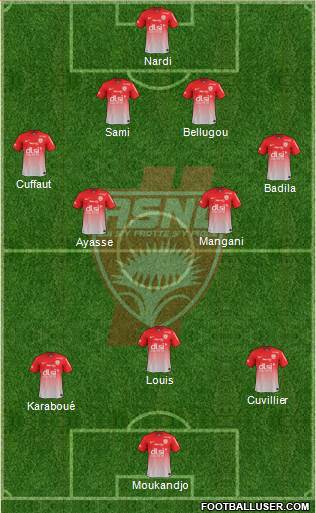 A.S. Nancy Lorraine Formation 2014