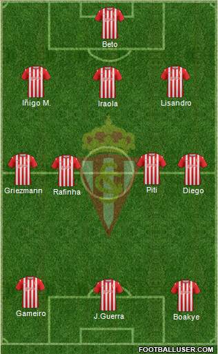 Real Sporting S.A.D. Formation 2014