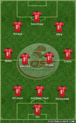 LOSC Lille Métropole Formation 2014