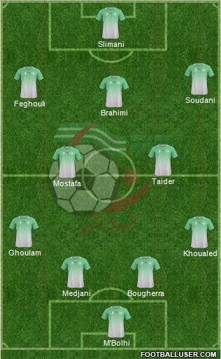 Algeria Formation 2014